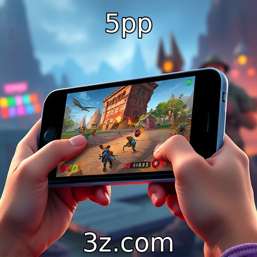 Mercado de jogos móveis em crescimento acelerado : 5pp